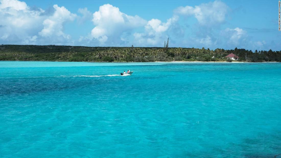 Pristine Waters Of Tuvalu Background