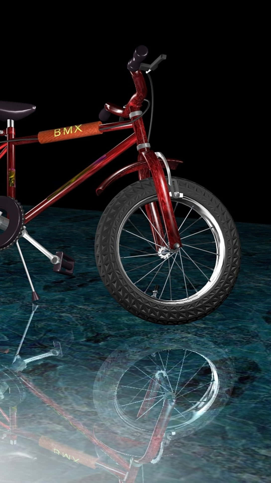 Pro Bmx Rider Performing A Tricky Trick Background