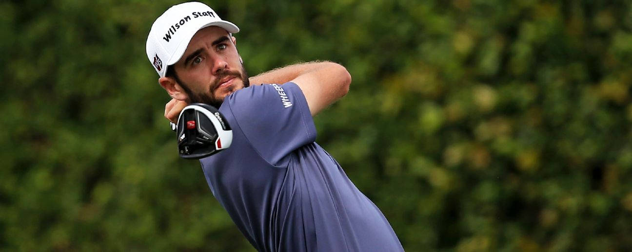 Pro Golfer Troy Merritt In Action