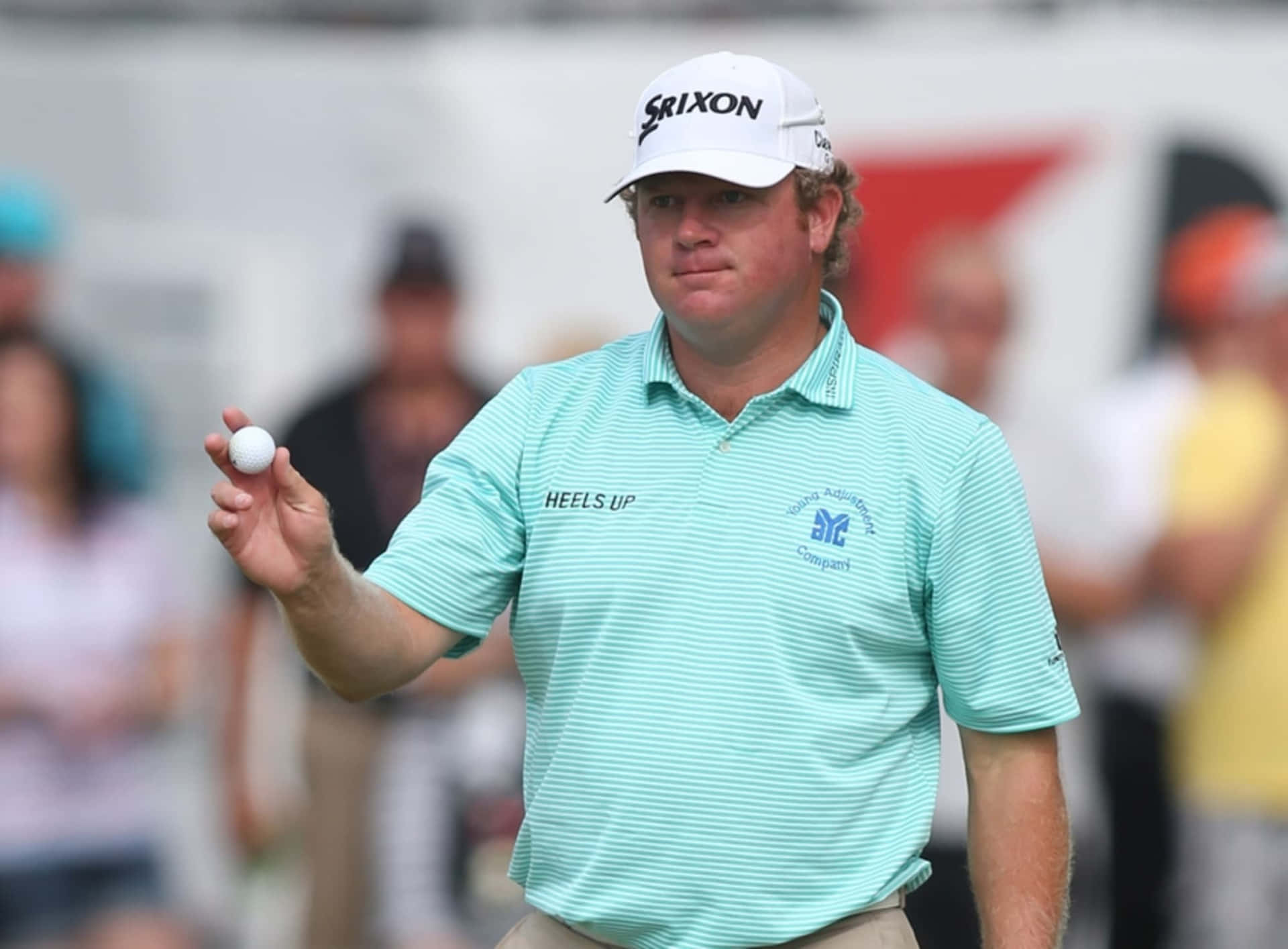 Pro Golfer William Mcgirt Showcasing Golf Ball Background