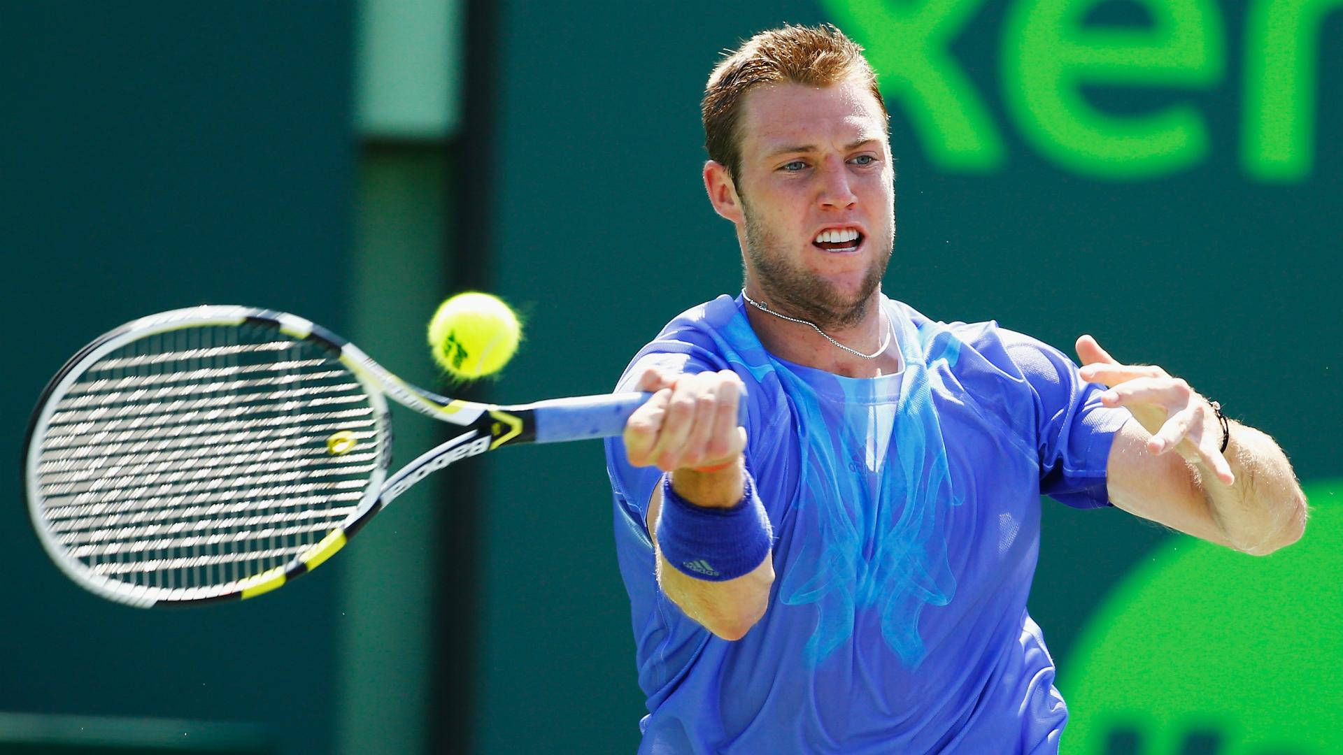 Pro Tennis Player Jack Sock Background