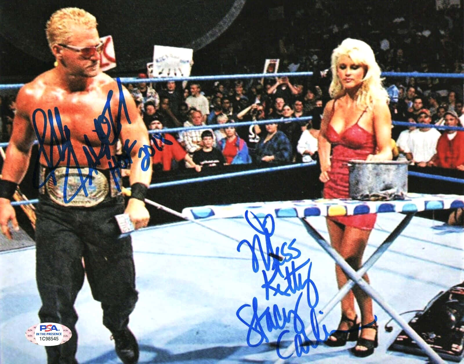 Pro Wrestling Legend Jeff Jarrett In Action Background