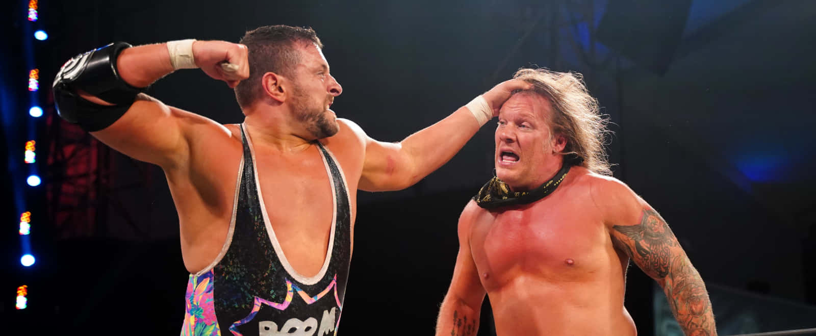 Pro Wrestling Match Action Background