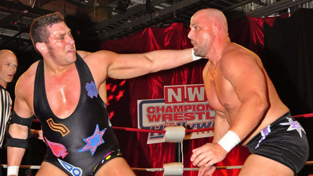 Pro Wrestling Match Intensity Background