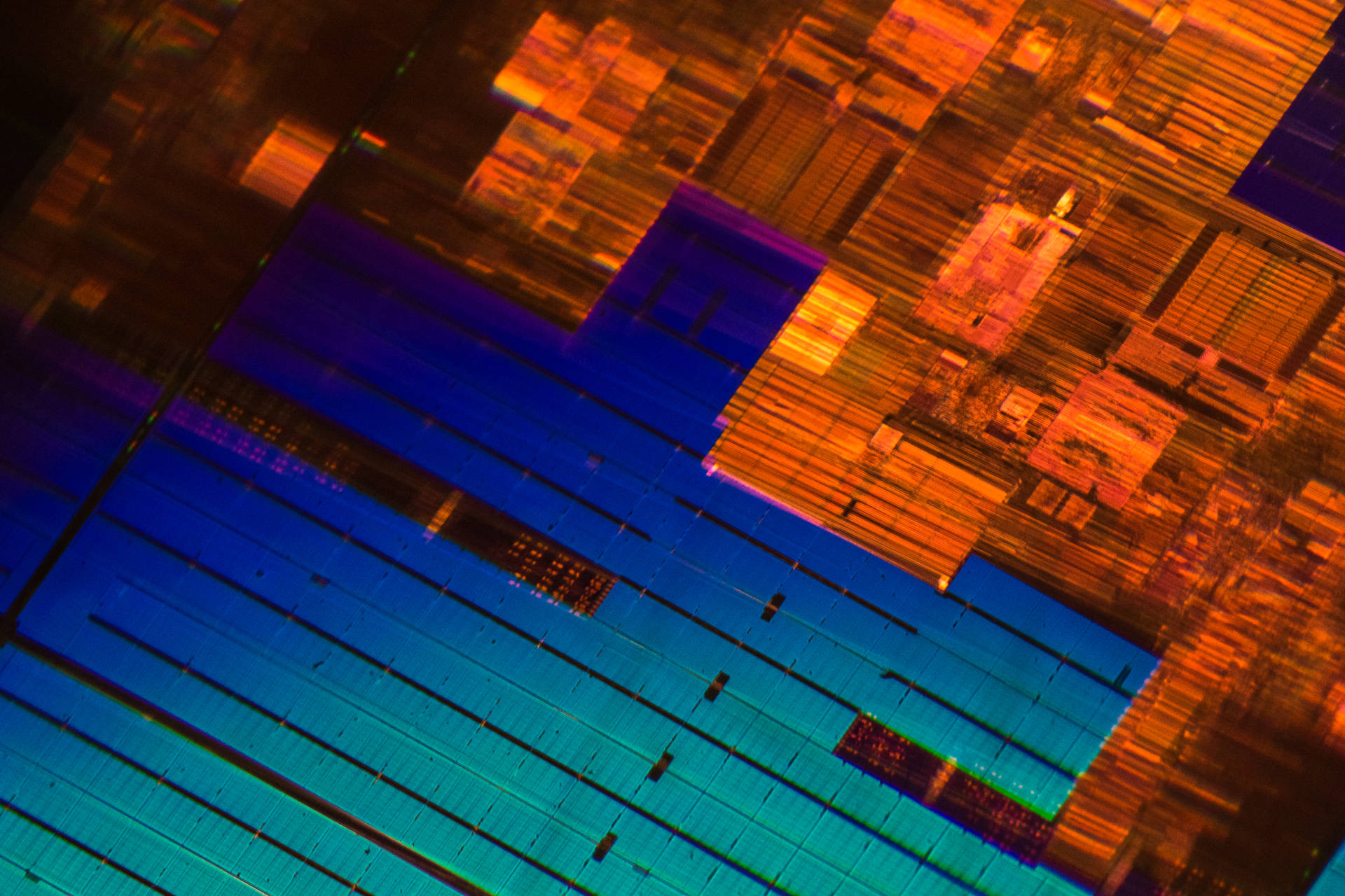 Processor Chip Texture Background