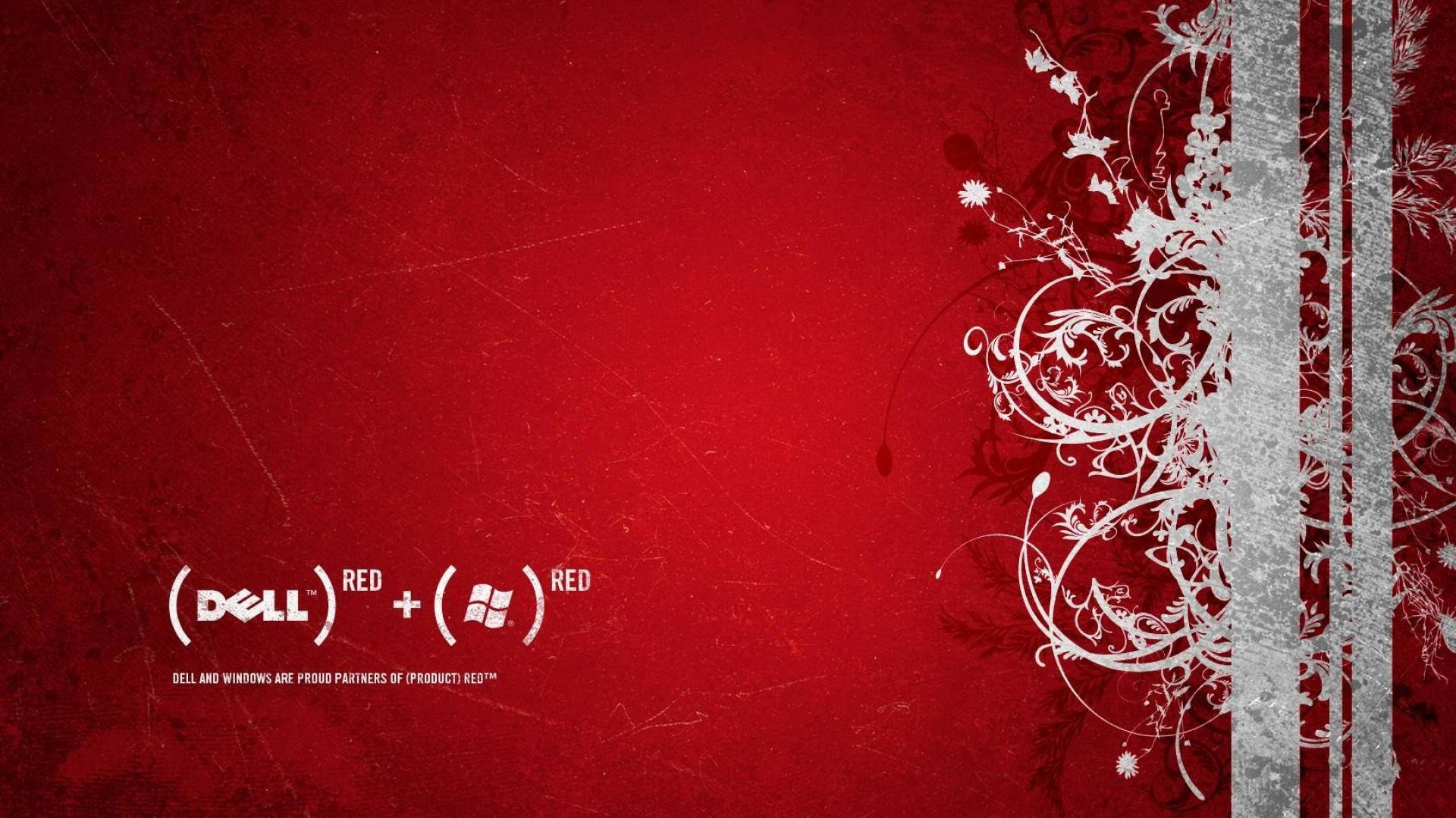 Product Red And Dell Hd Art Background