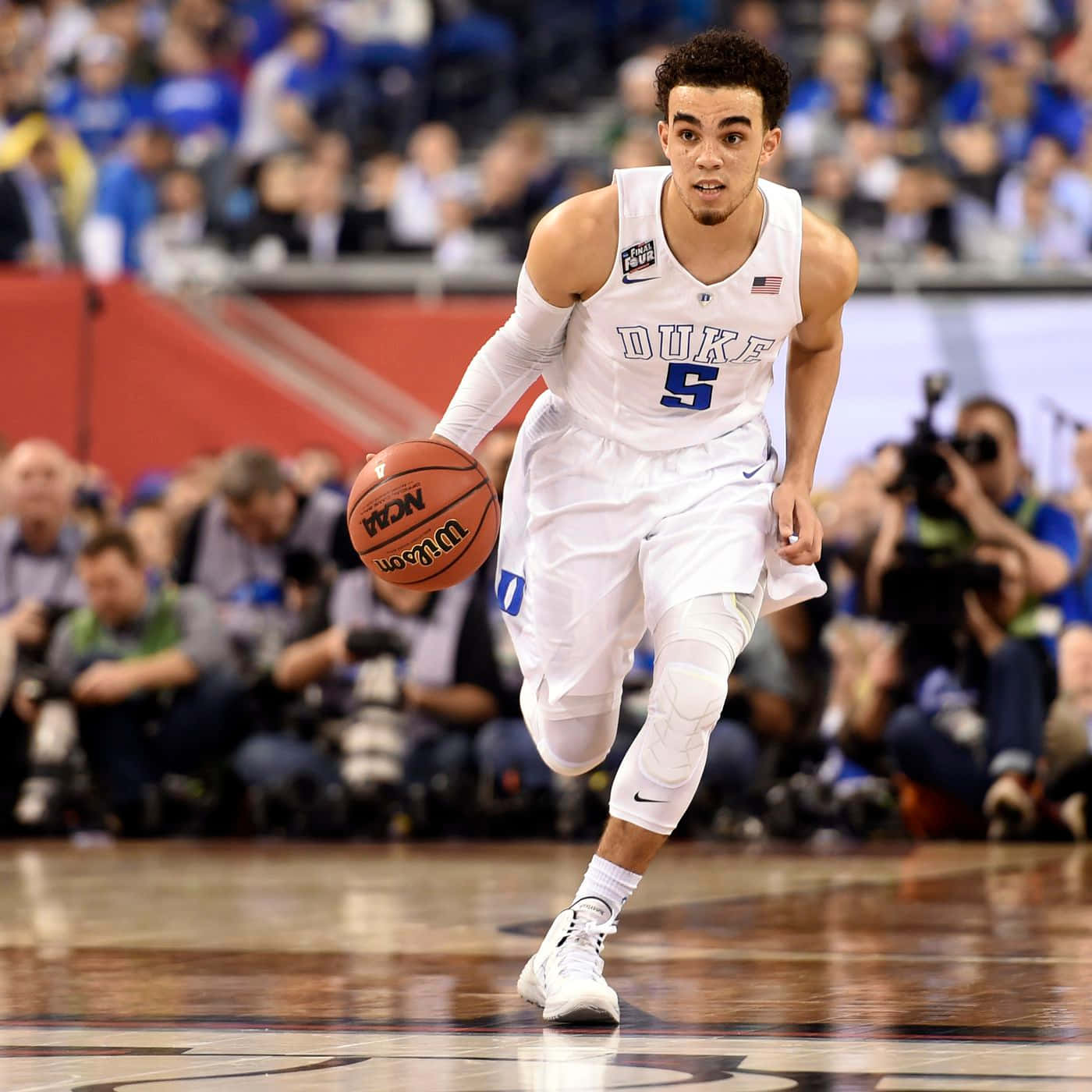 Professional Basketball Athlete Tyus Jones Background