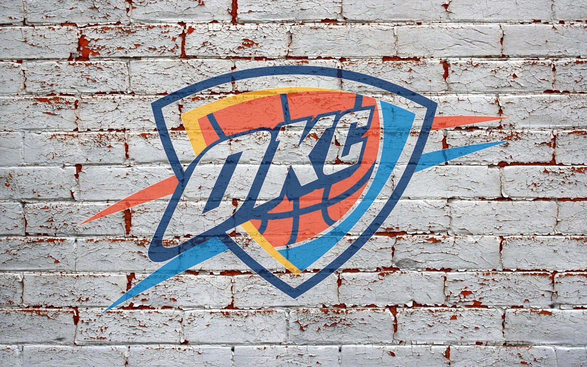 Professional Basketball League Team Oklahoma City Thunders Background