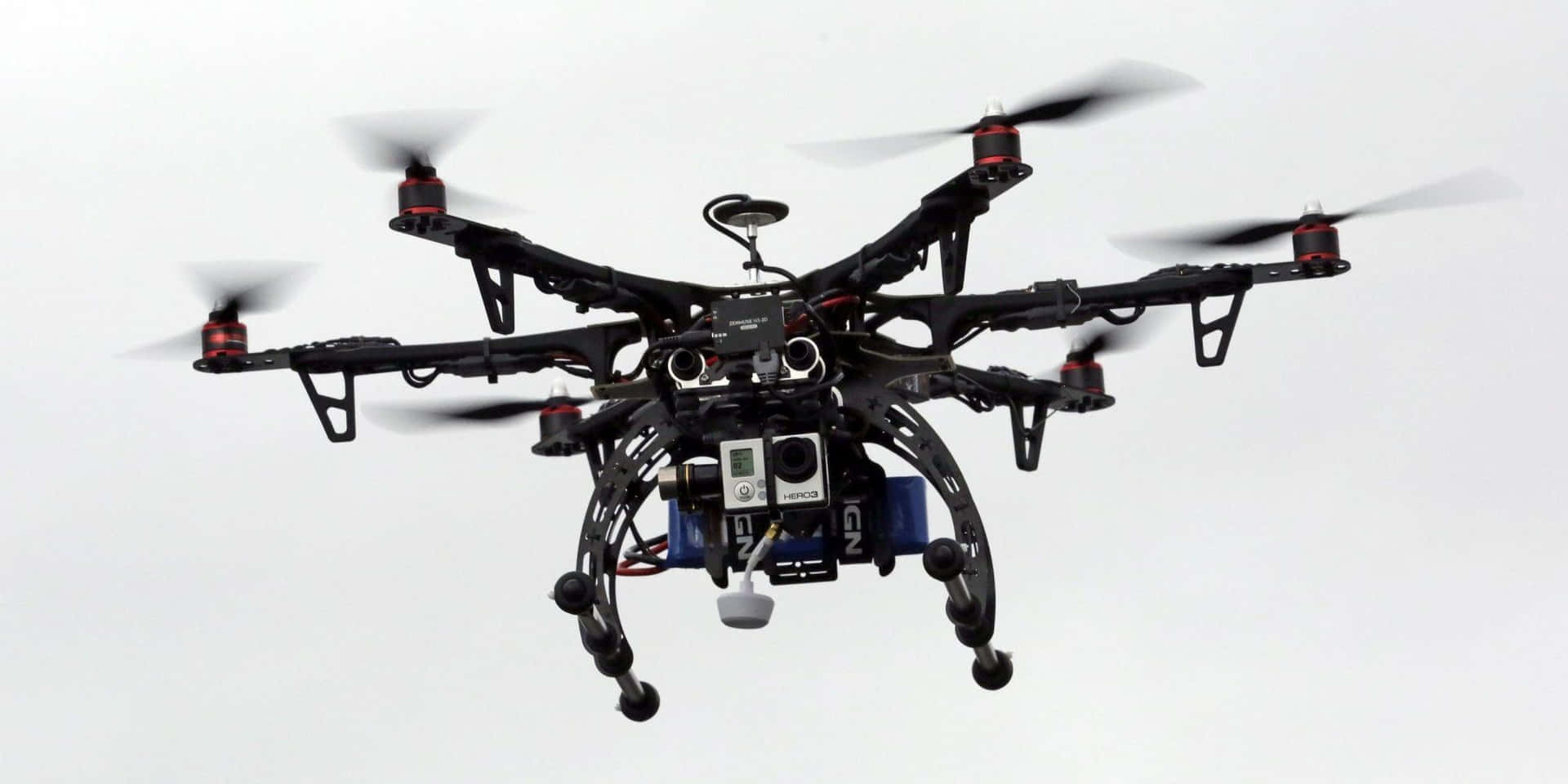 Professional Camera Dronein Flight.jpg