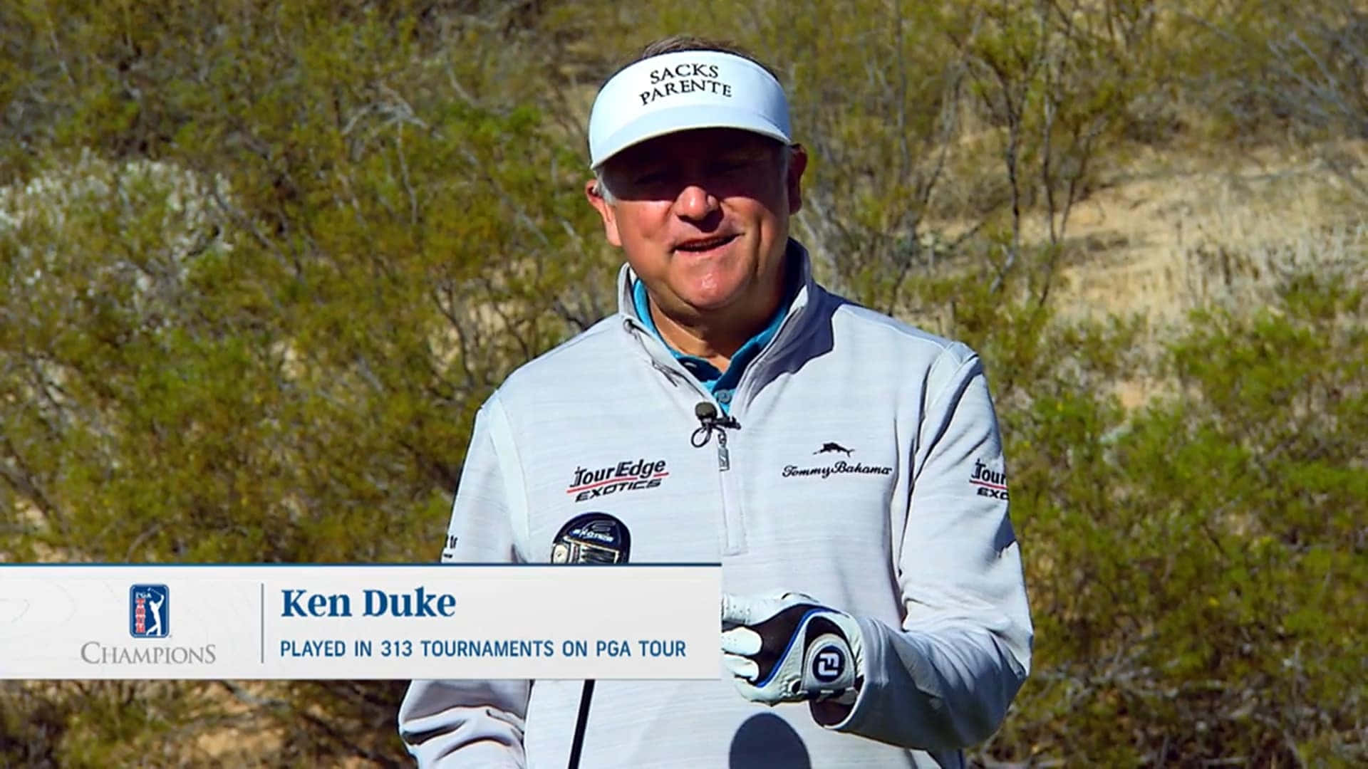Professional Golfer Ken Duke Background