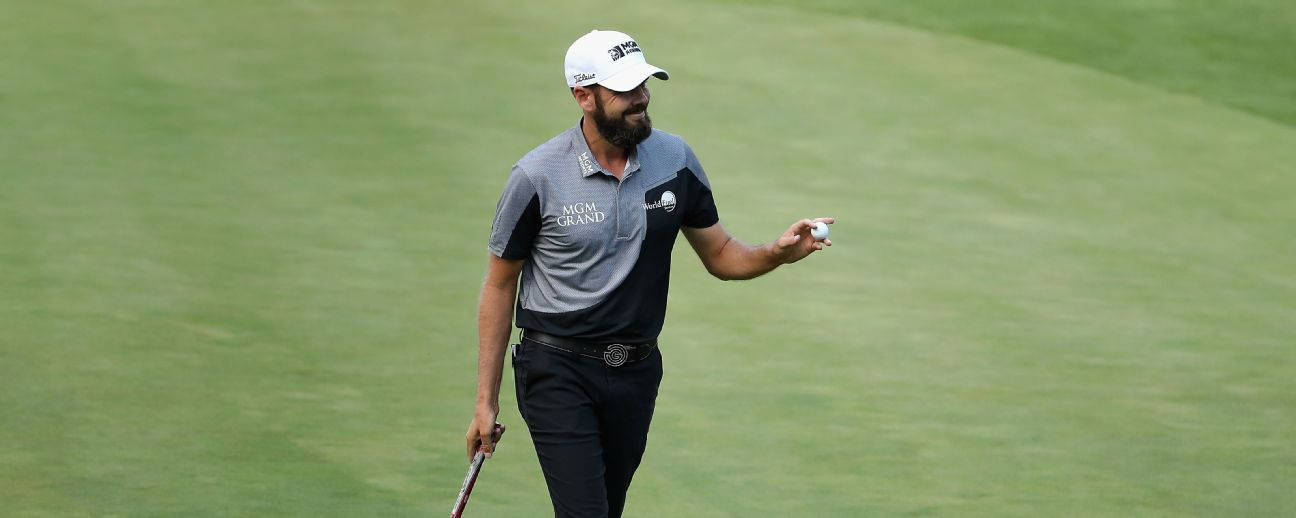 Professional Golfer, Troy Merritt, In Action On The Course