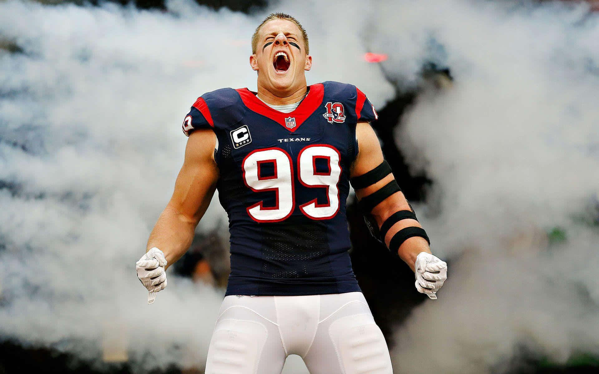 Professional Nfl Football Player Jj Watt Background