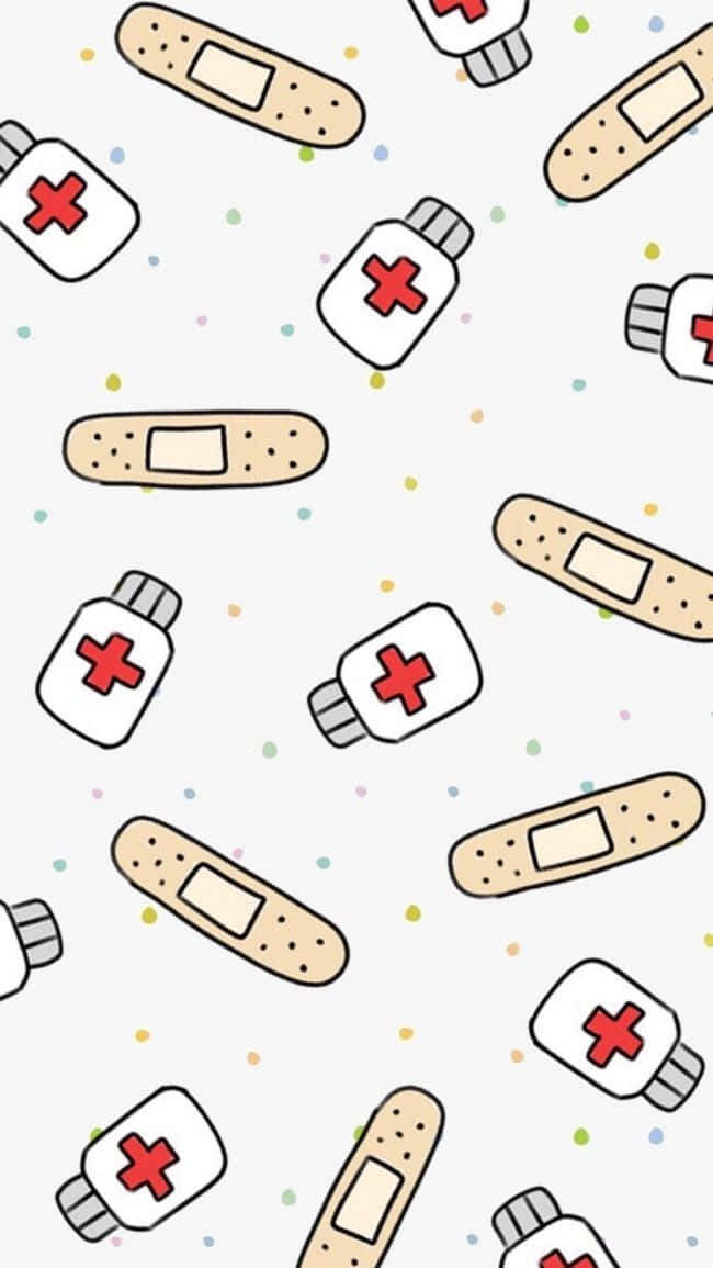 Professional Nurse Assisting A Call On Phone Background