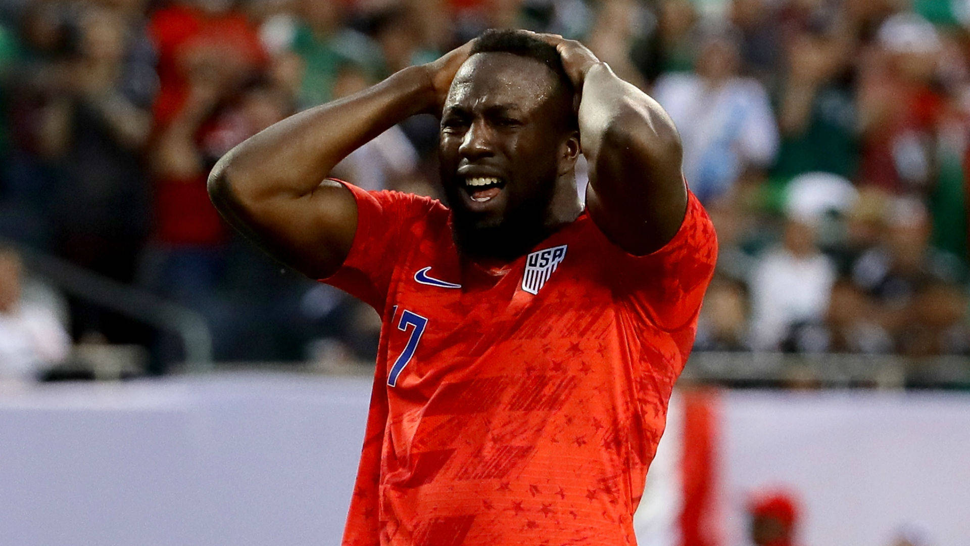 Professional Soccer Player Jozy Altidore Shockedd