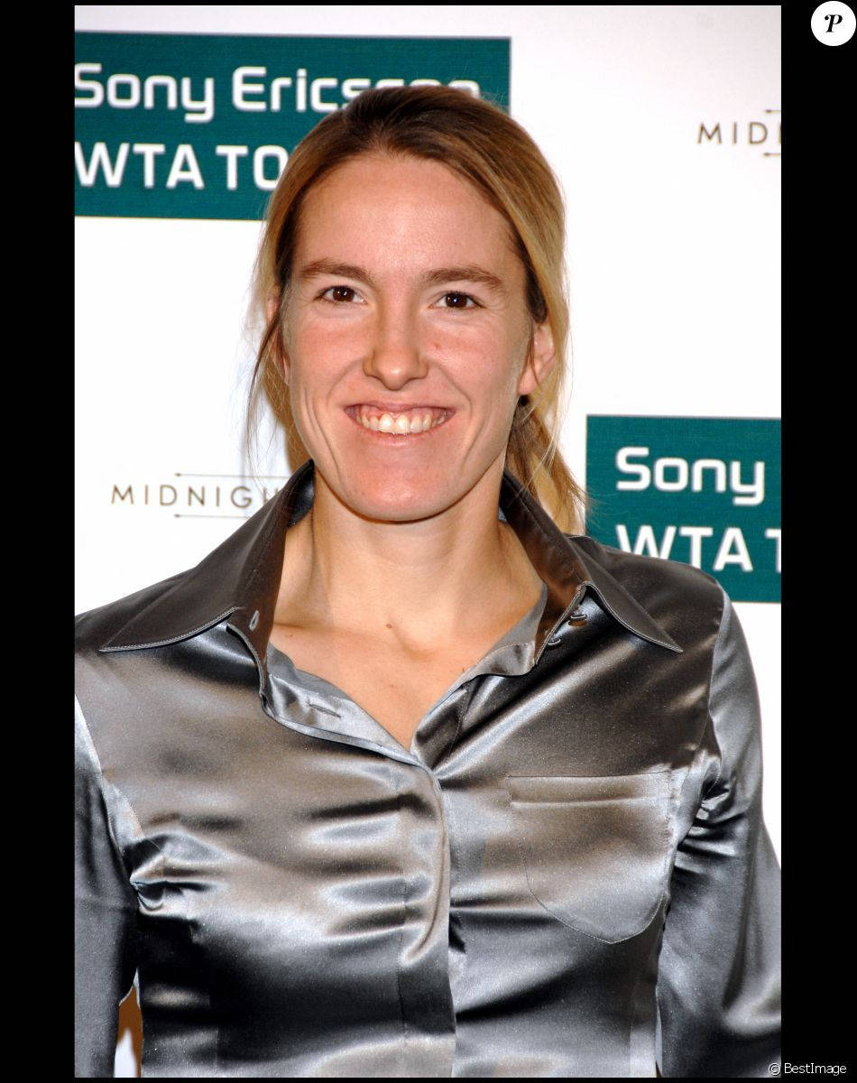 Professional Tennis Player Justine Henin Background