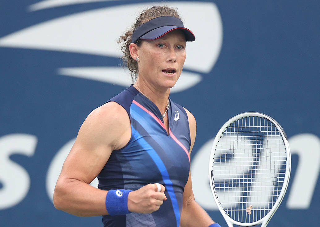 Professional Tennis Player Samantha Stosur Women's Doubles Semifinals. Background