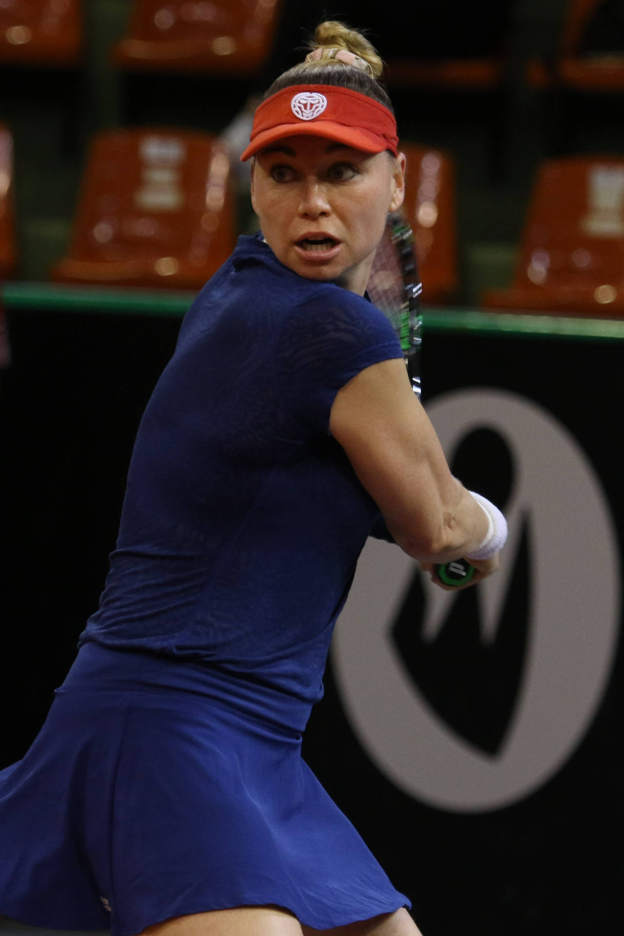 Professional Tennis Player Vera Zvonareva 2012 Australian Open Background