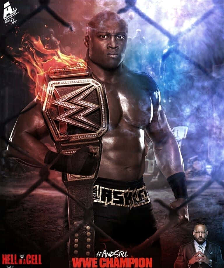 Professional Wrestler Bobby Lashley In The Ring