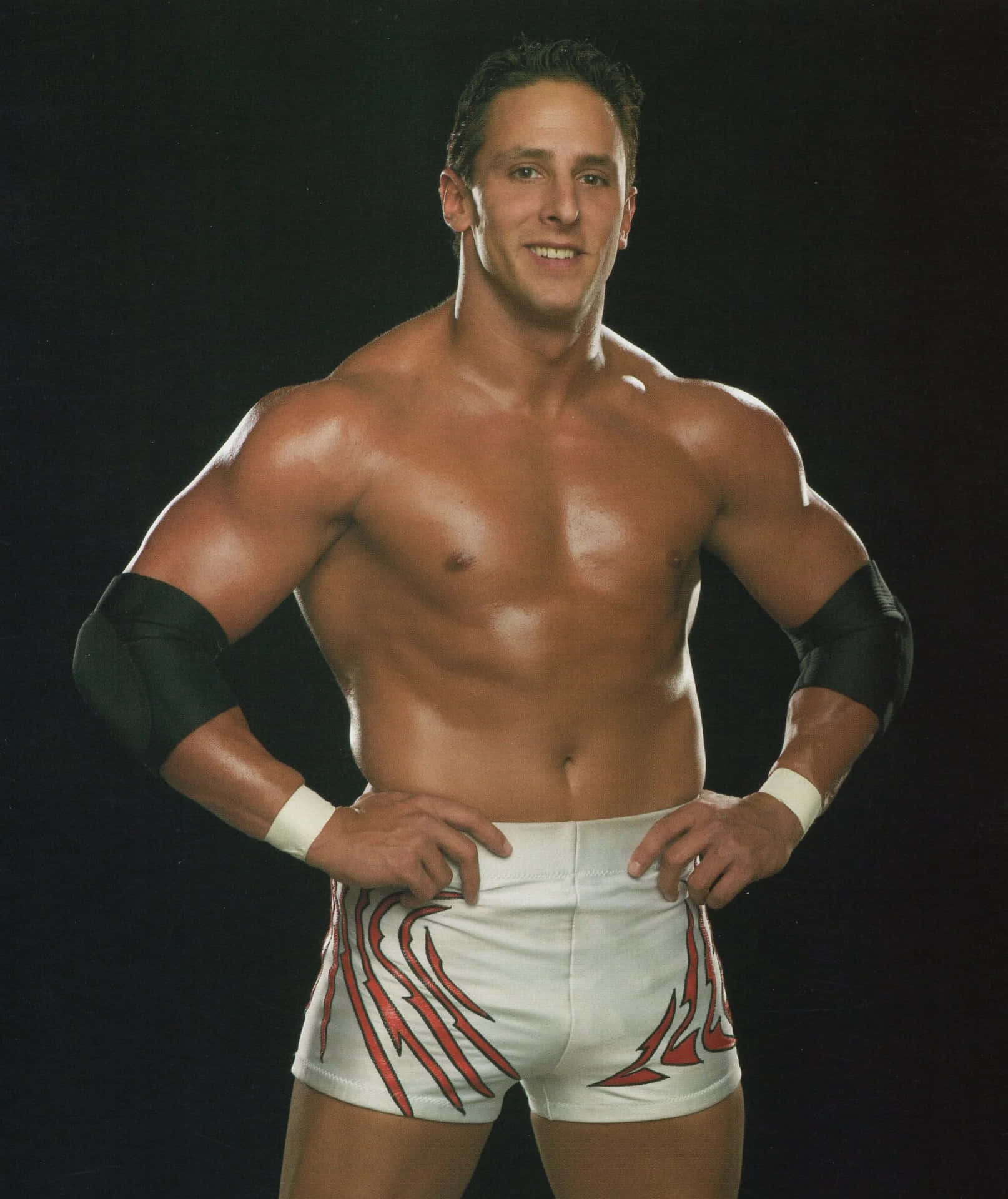 Professional Wrestler Portrait Background