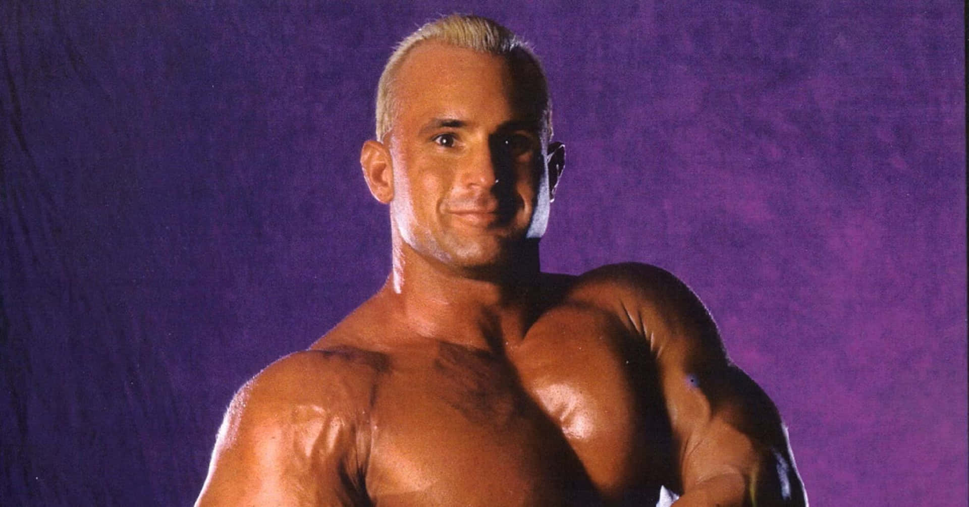 Professional Wrestler Portrait Chris Candido Background