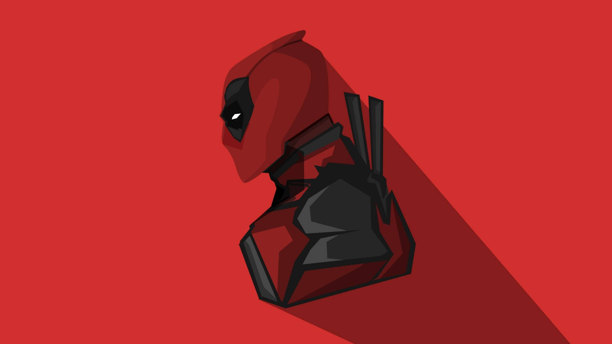 Profile Picture Deadpool Vector Art Background