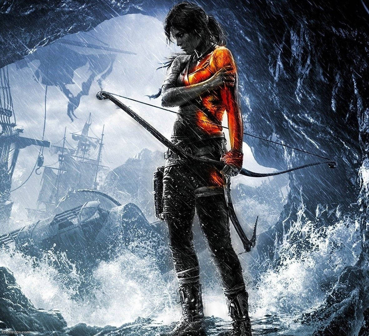 Profile Picture Tomb Raider Lara Croft Background