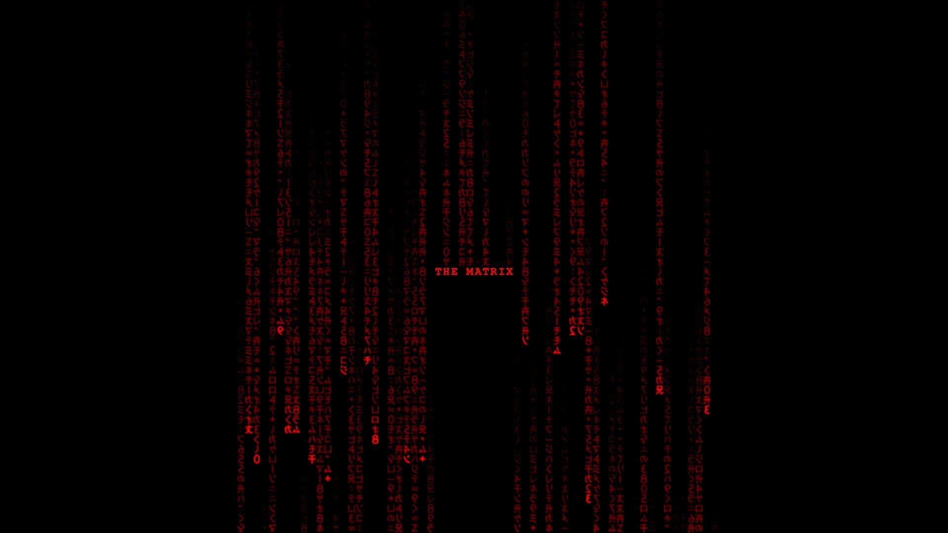 Programming Code The Matrix Background