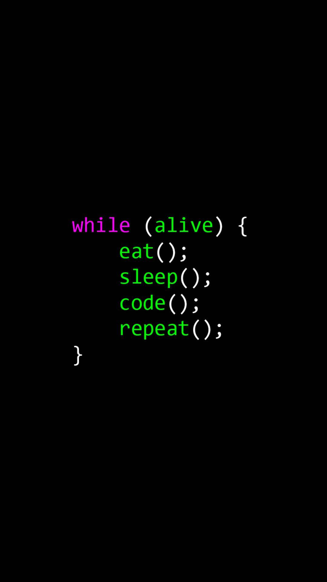 Programming Iphone While Alive Codes Background