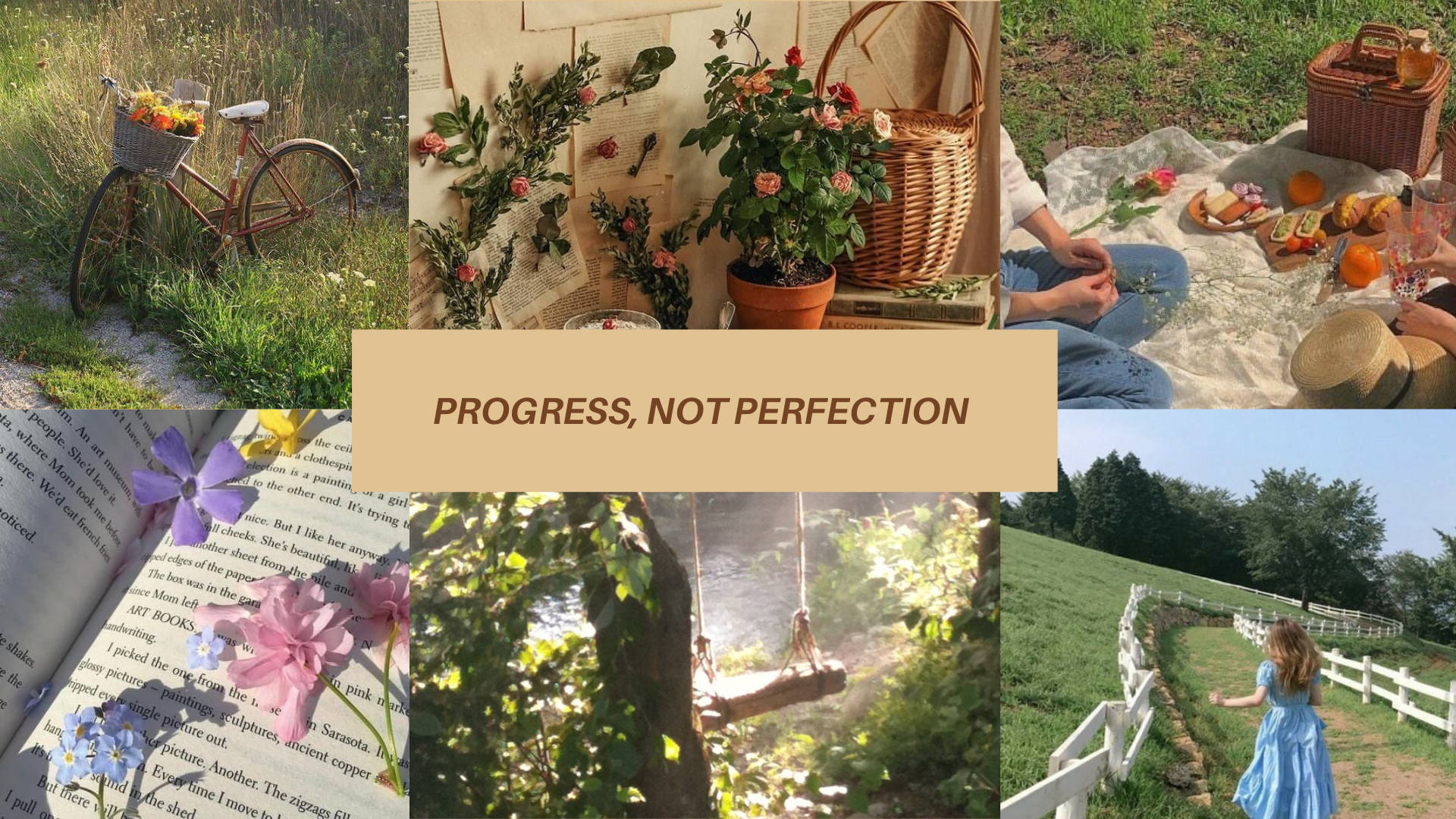 Progress Spring Aesthetic Background