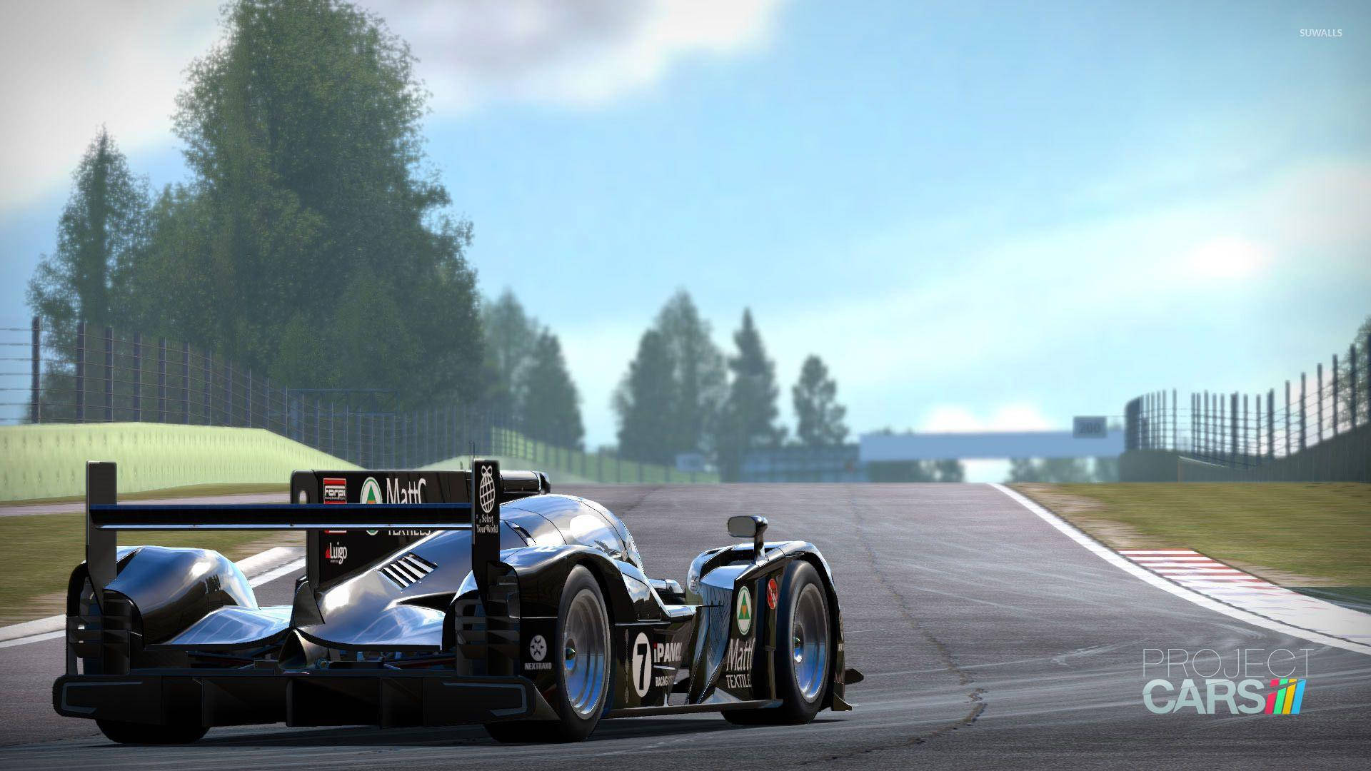 Project Cars 2 Blue Formula One Car Background