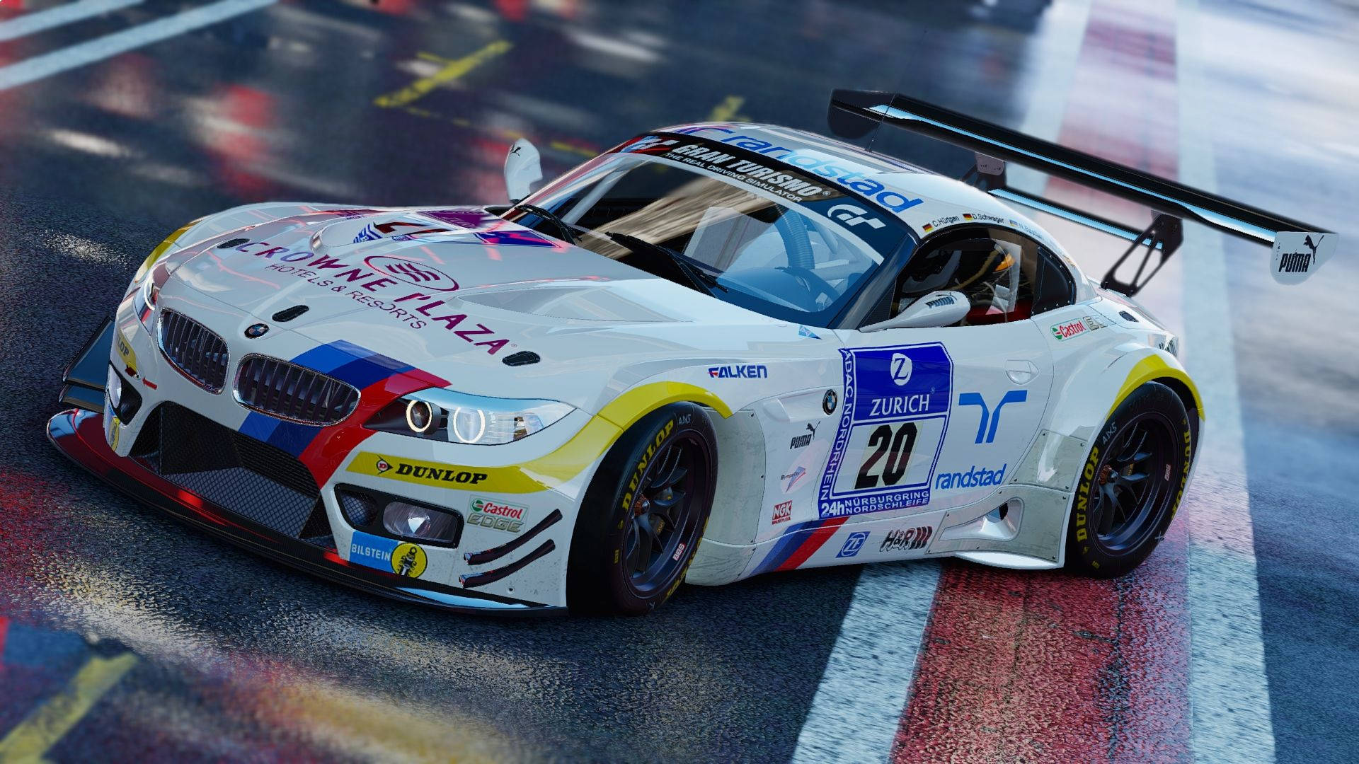 Project Cars 4k Bmw M6 Gt3 Background