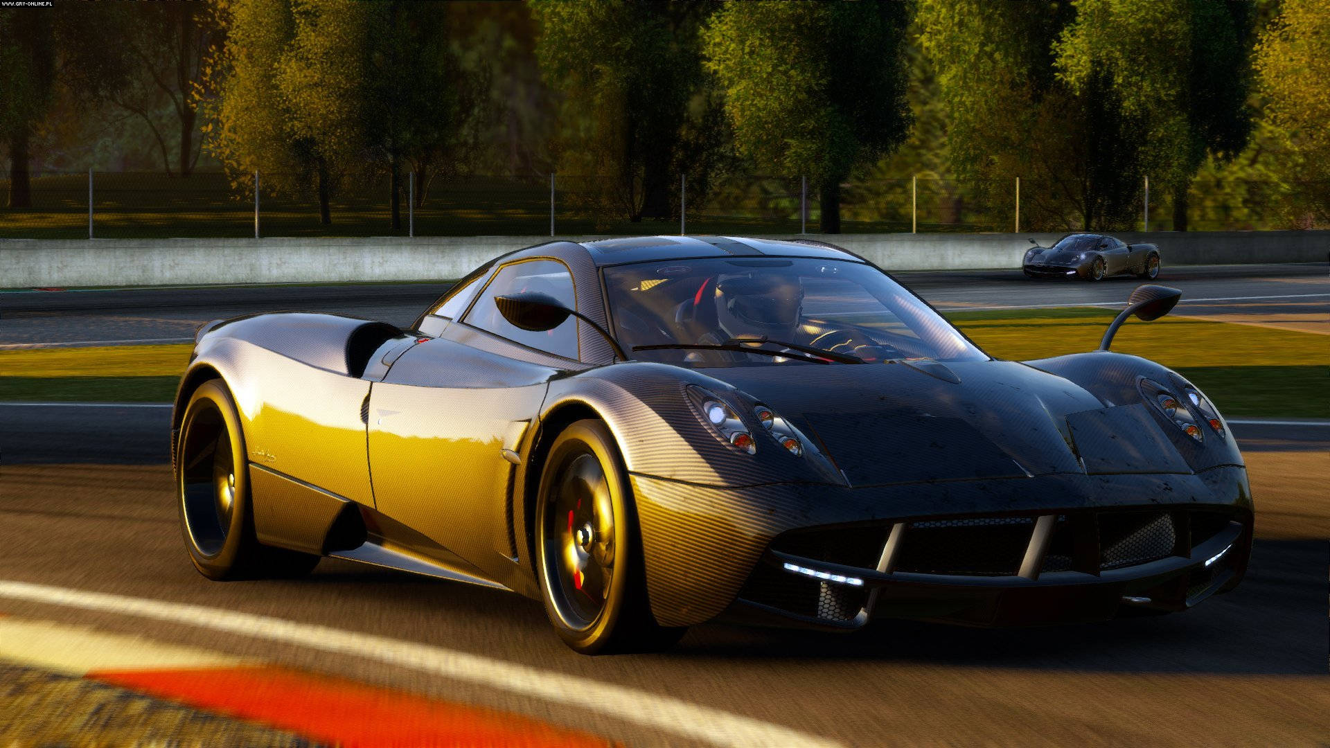 Project Cars 4k Carbon Fiber Pagani Background