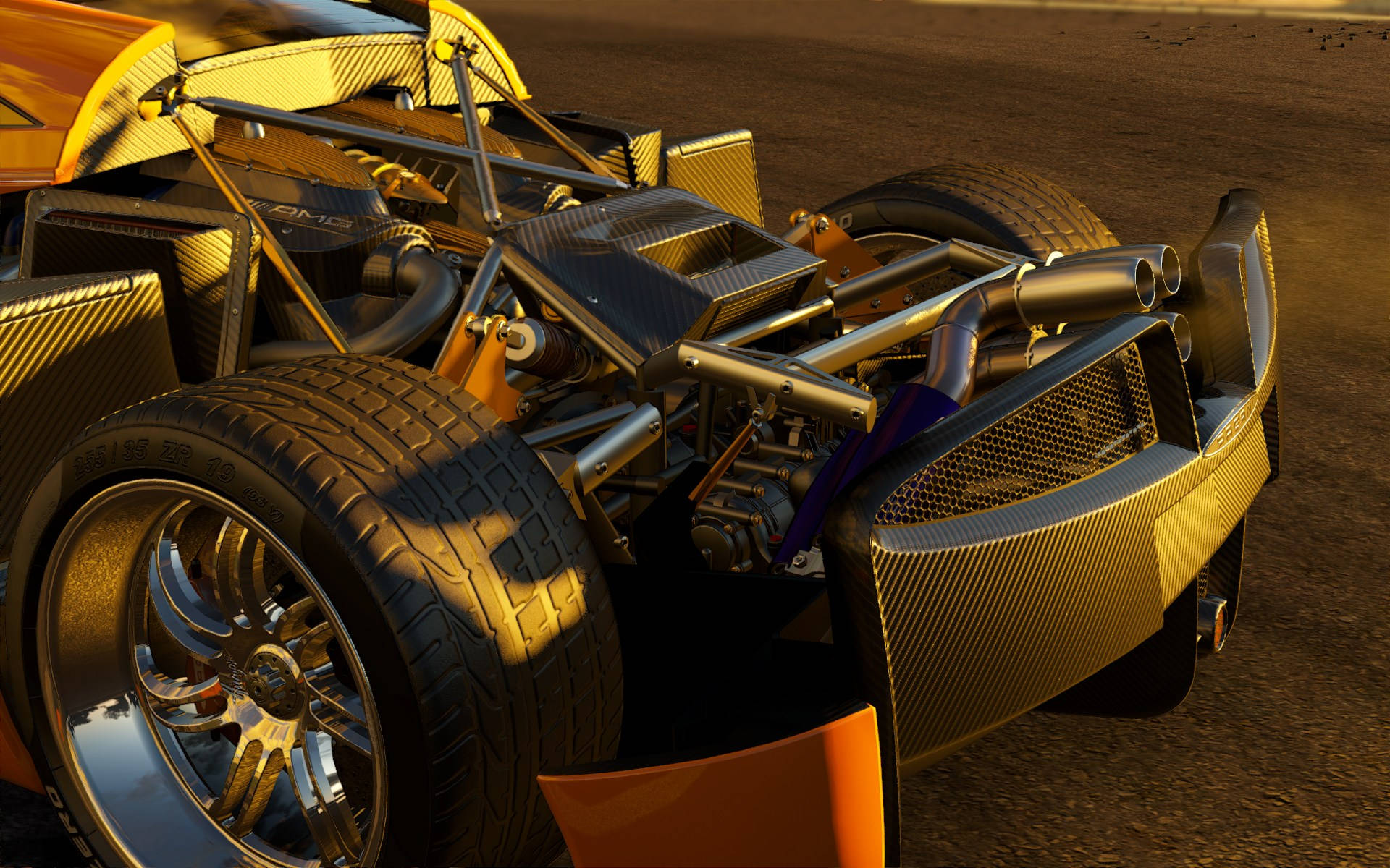 Project Cars 4k Customised Exhaust