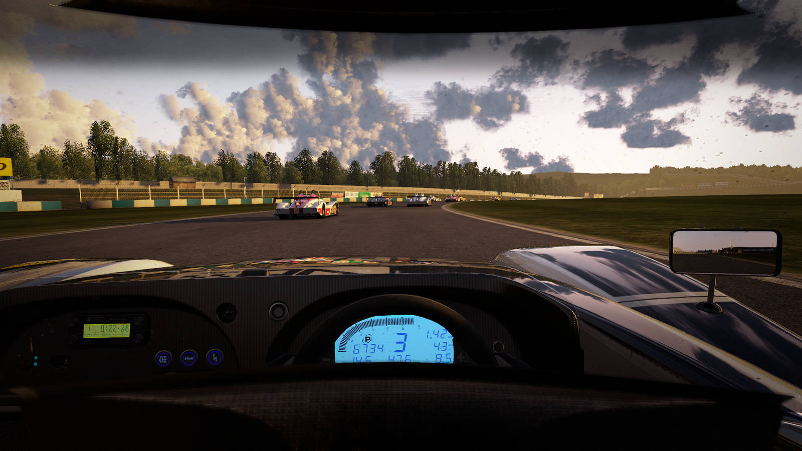 Project Cars 4k Driver's View Background