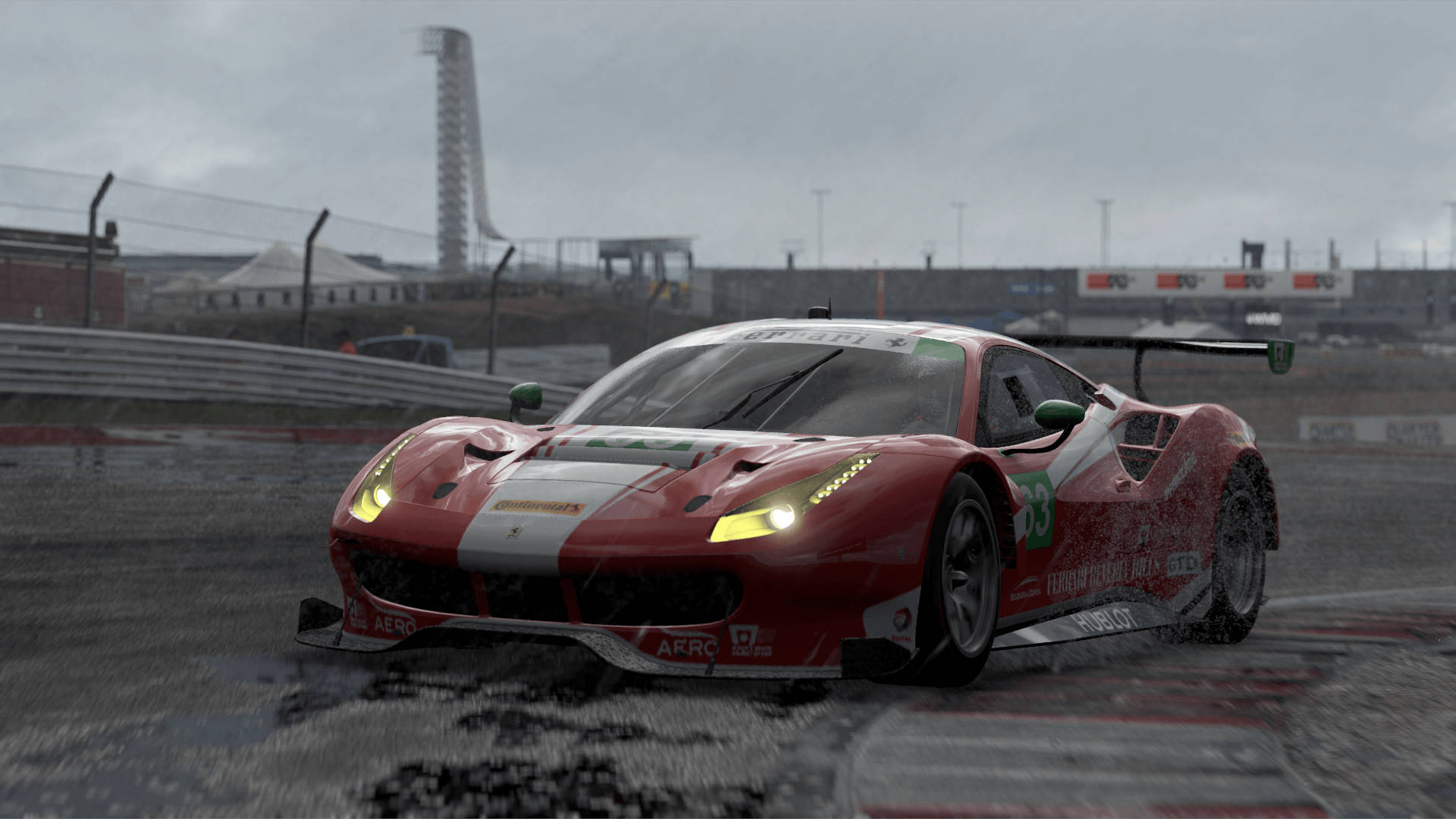 Project Cars 4k Ferrari 488 Gtr Background