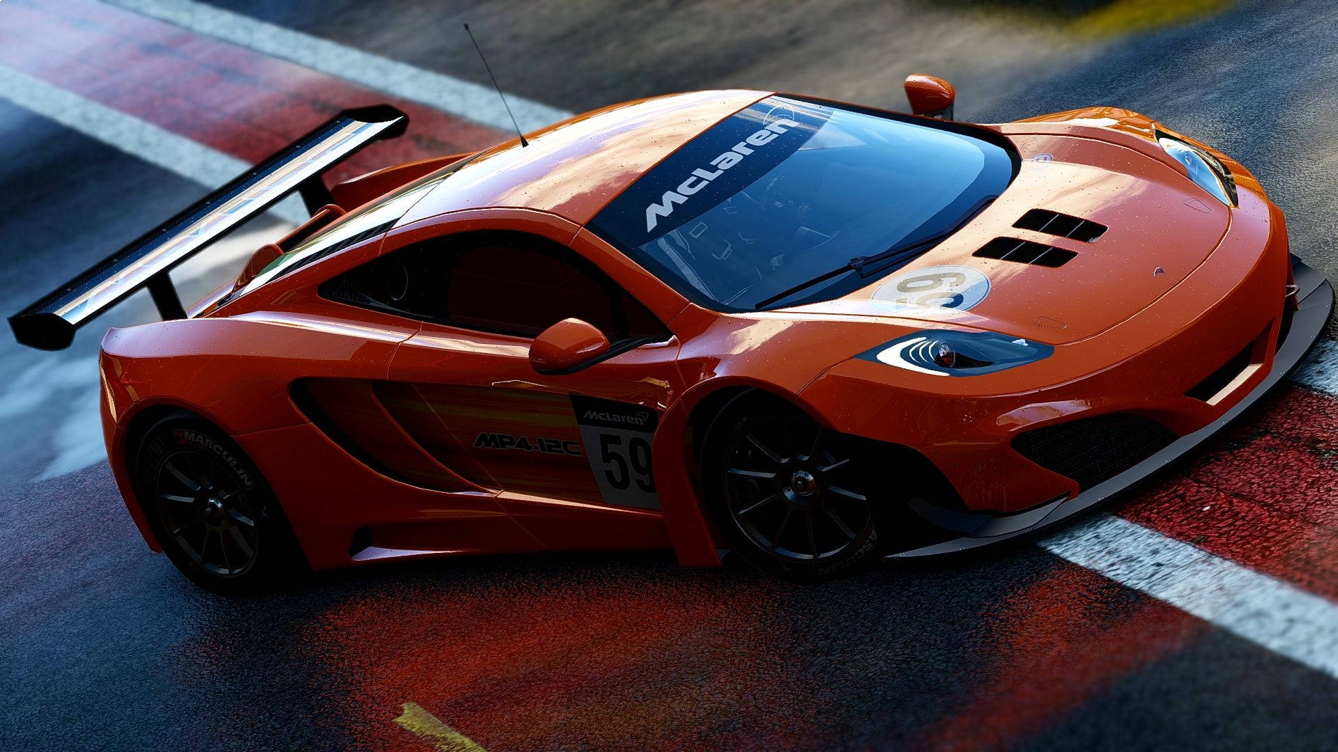 Project Cars 4k Mclaren 12c Background