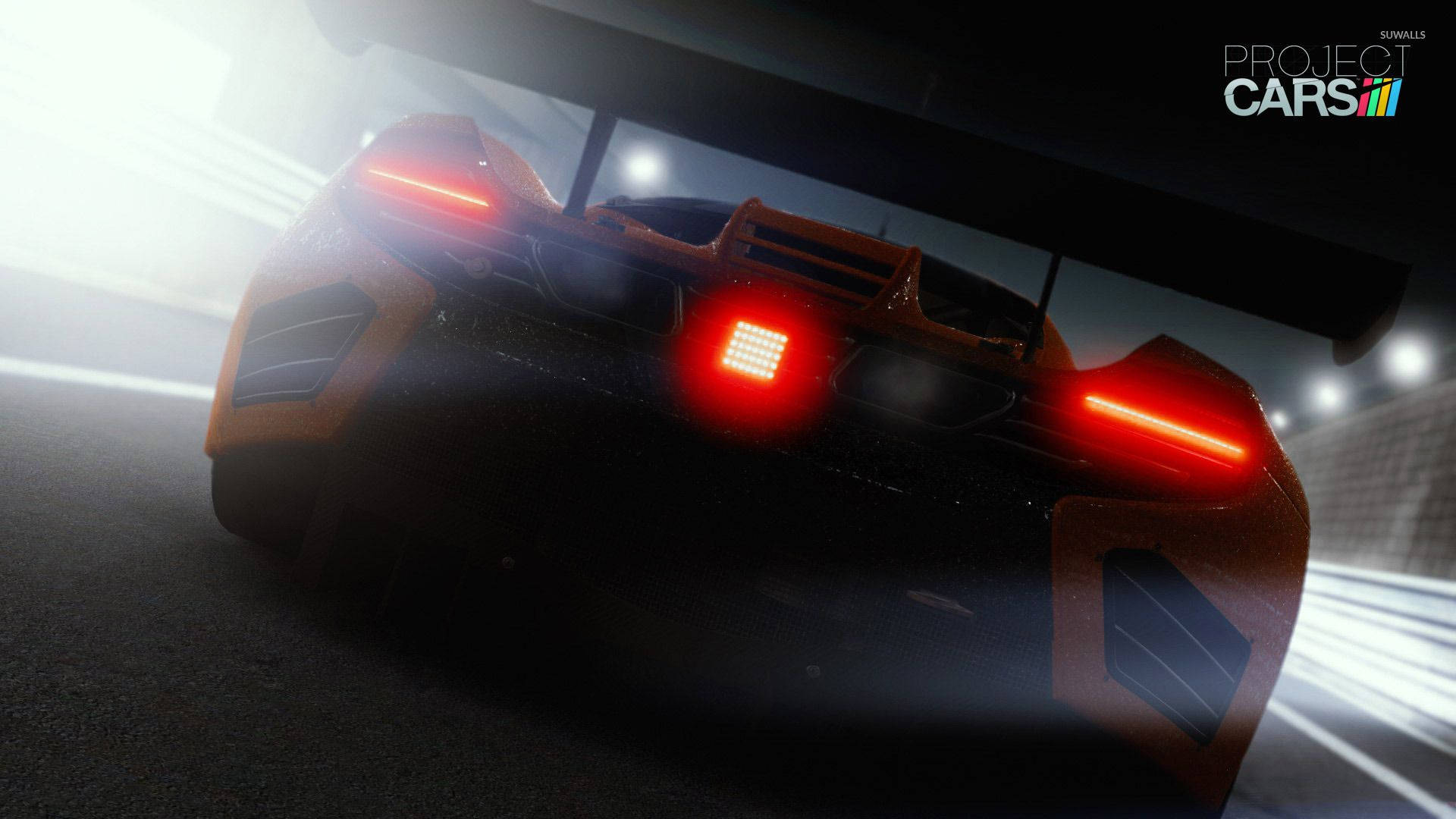 Project Cars 4k Mclaren Rear End Background