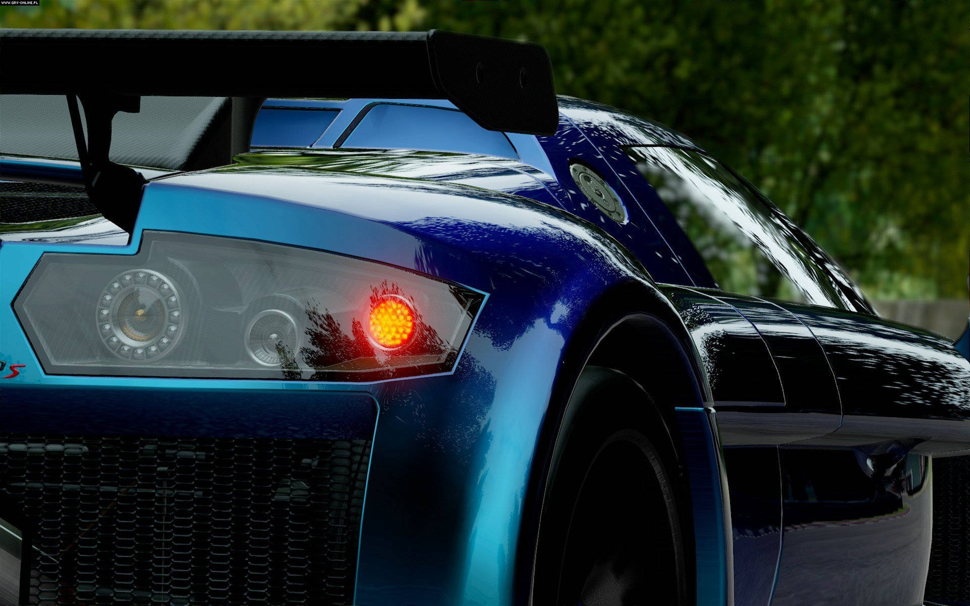 Project Cars 4k Metallic Blue Apollo Background