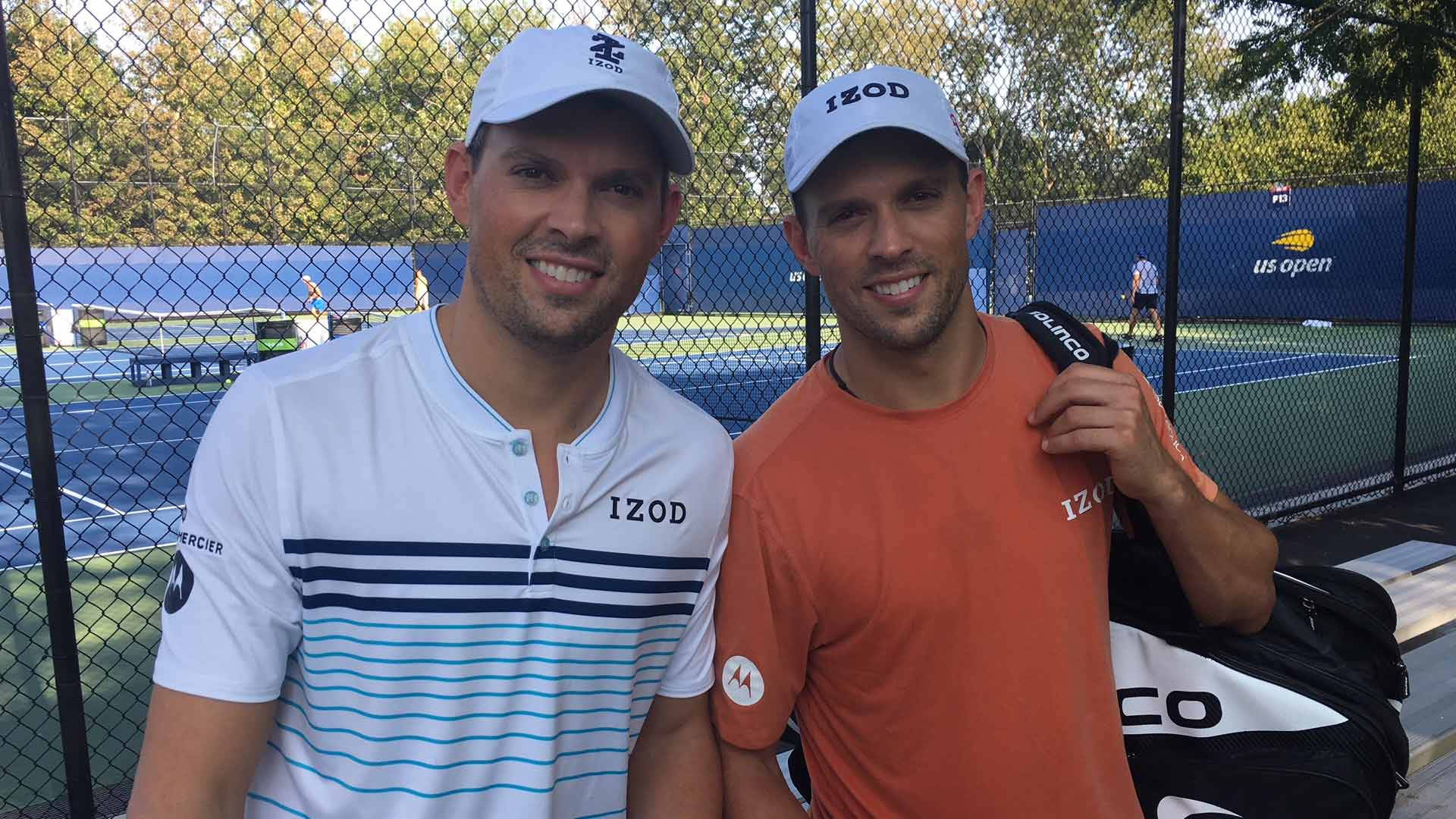 Prolific Tennis Duos, Bob Bryan And Mike Bryan, Smiling In Triumph