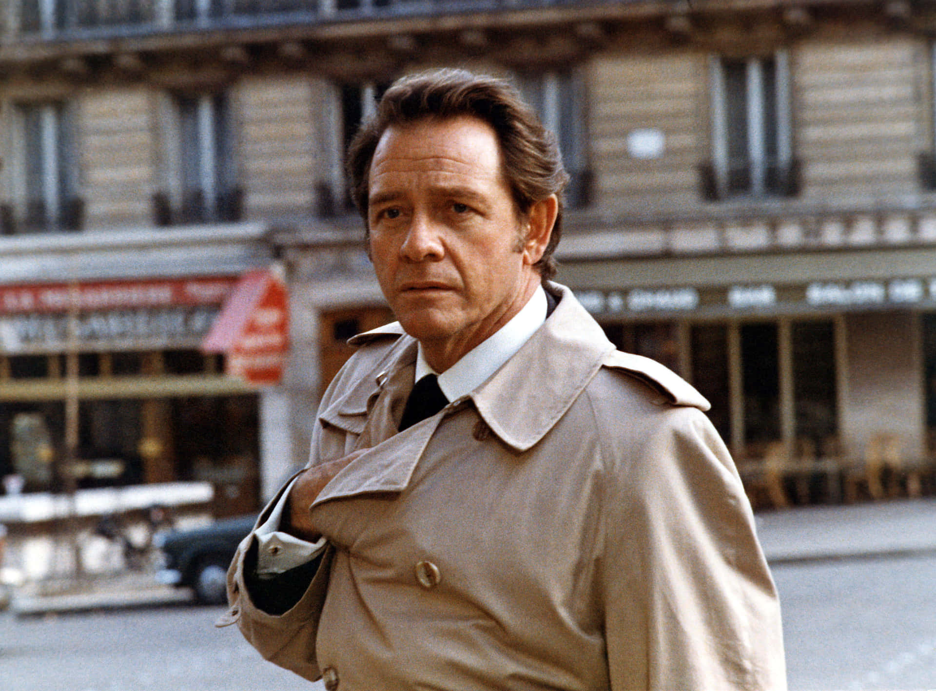 Prominent Actor Richard Crenna Hollywood Photo Background