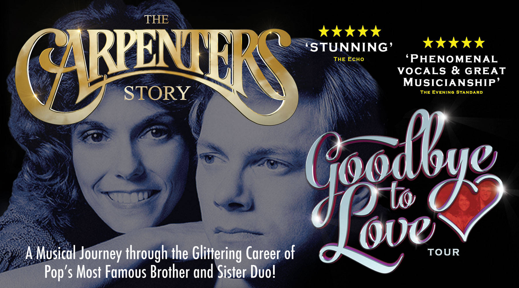 Promo For The Carpenters Story Goodbye To Love Background