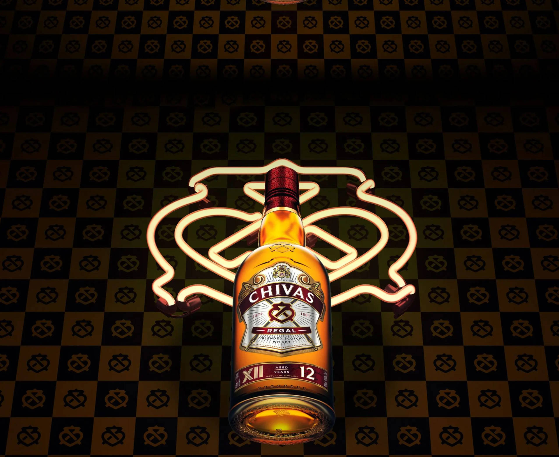 Promotional Material Of Chivas Regal Background