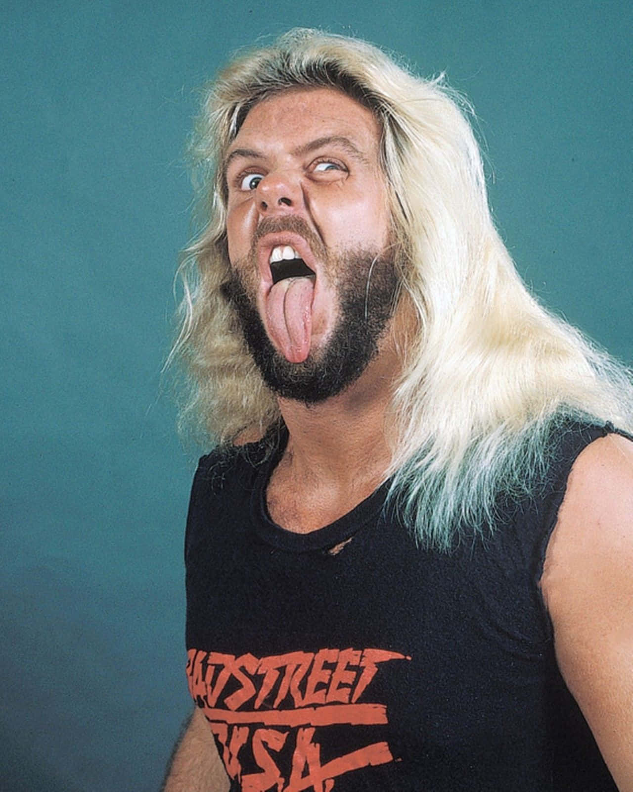 Promotional Portrait Of Wwe Star Michael Hayes Background