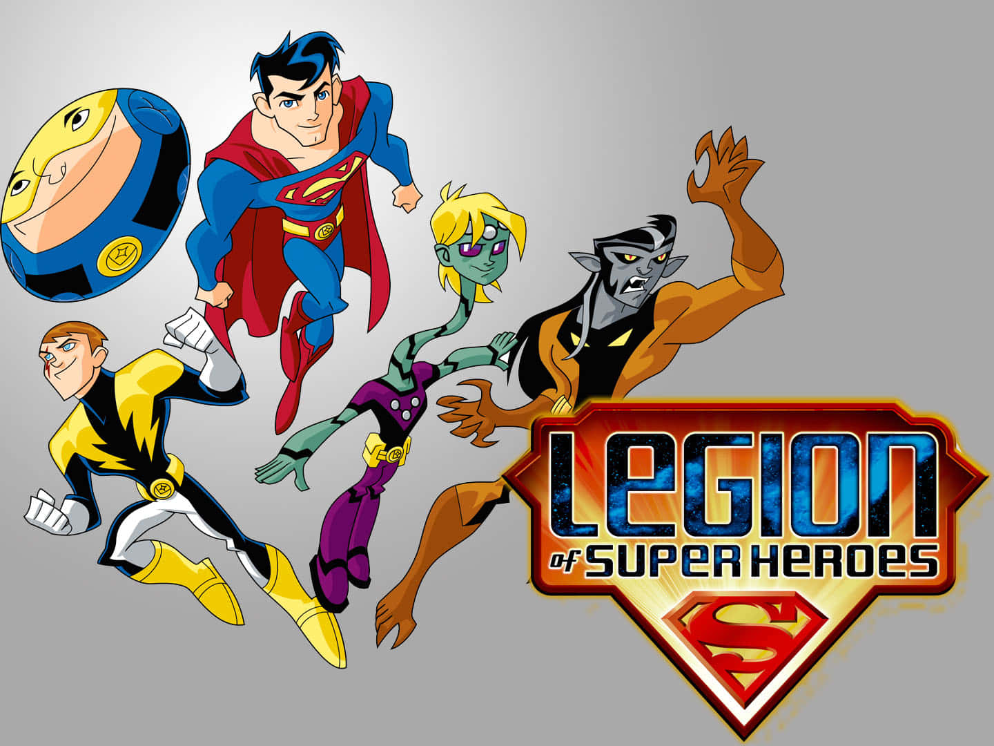 Promotional Poster Legion Of Super Heroes Background