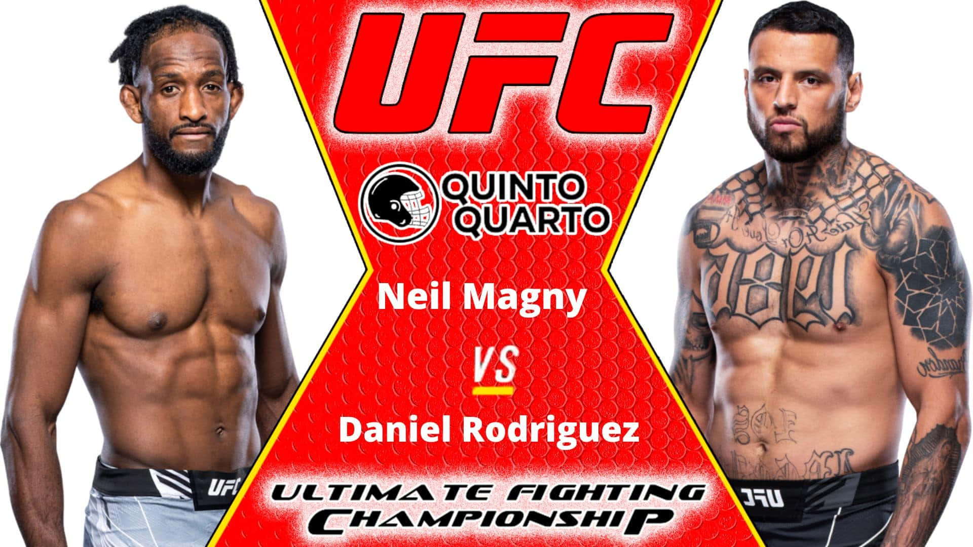 Promotional Poster Neil Magny Background