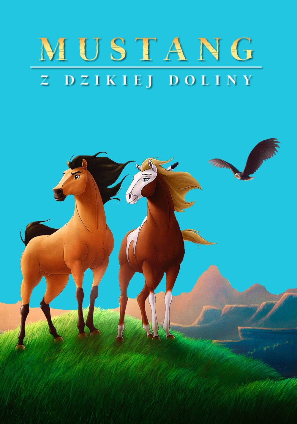 Promotional Poster Of Spirit Stallion Of The Cimarron Background