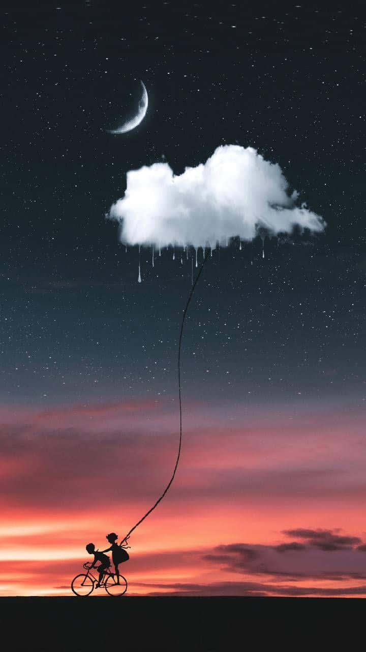 Proper Cloud Art Background