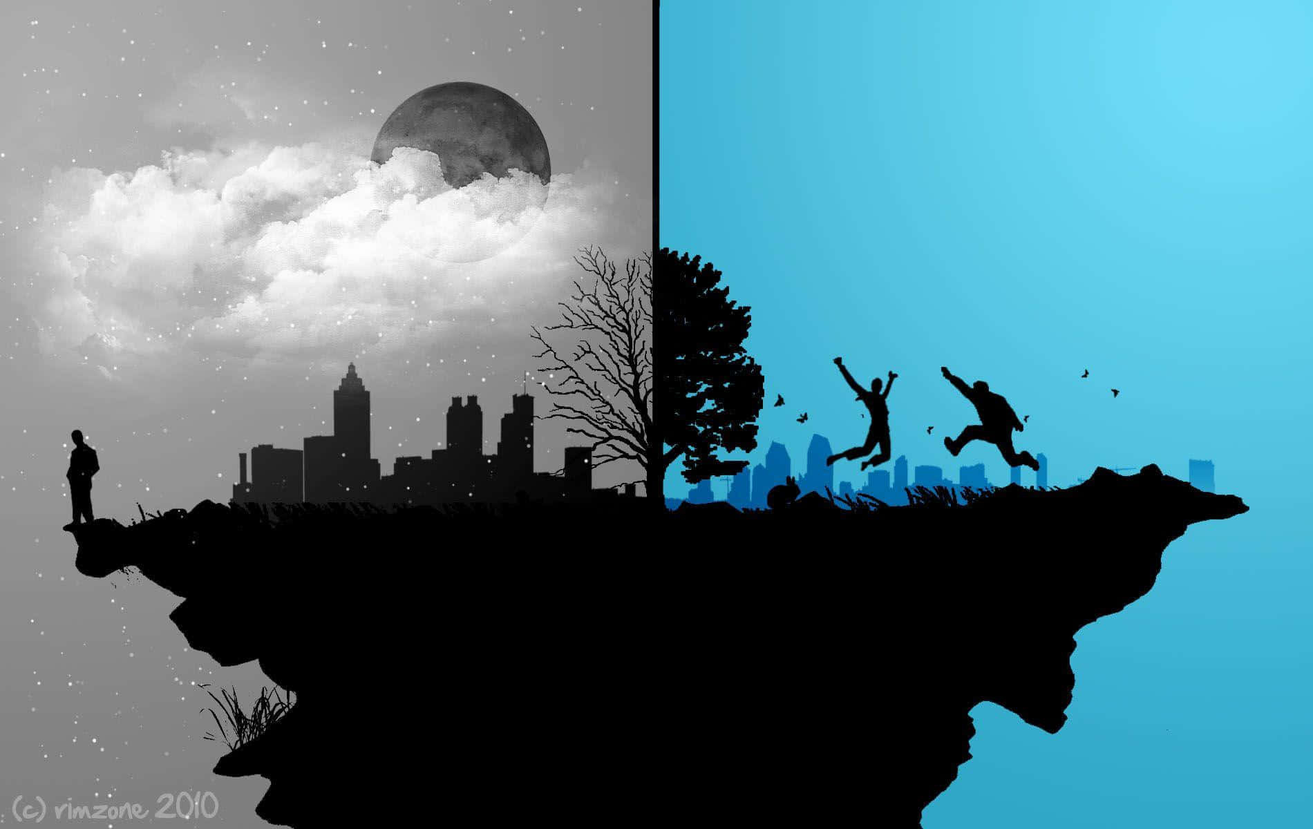 Proper Different World Art