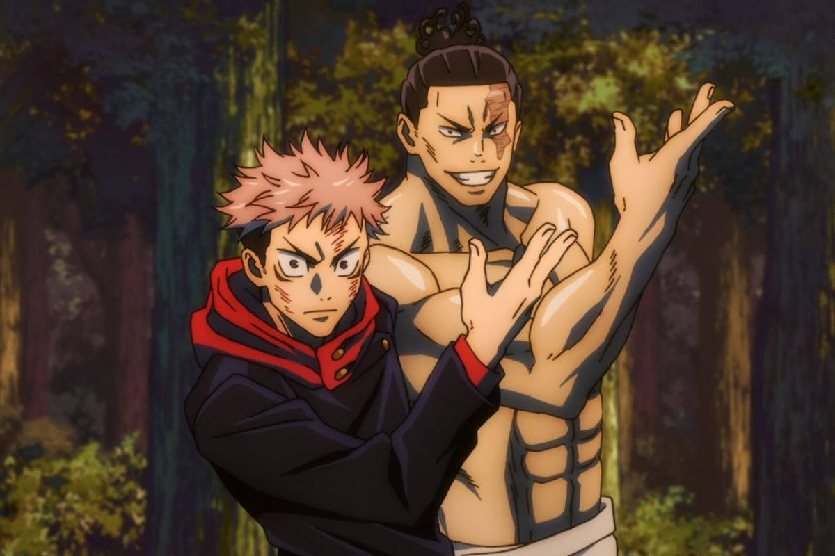 Protagonists Of The Anime - Jujutsu Kaisen Background