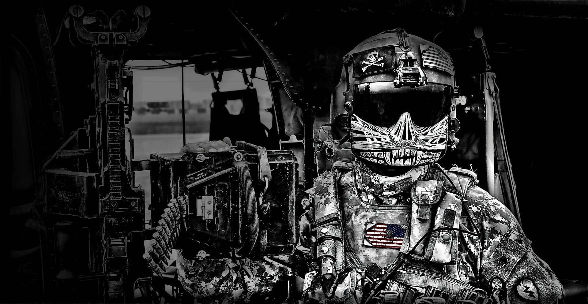 Protect And Serve: A Proud Us Soldier